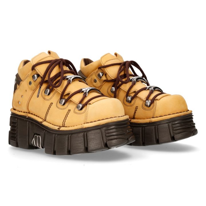 Bottines Jaune New Rock M-106N-S29