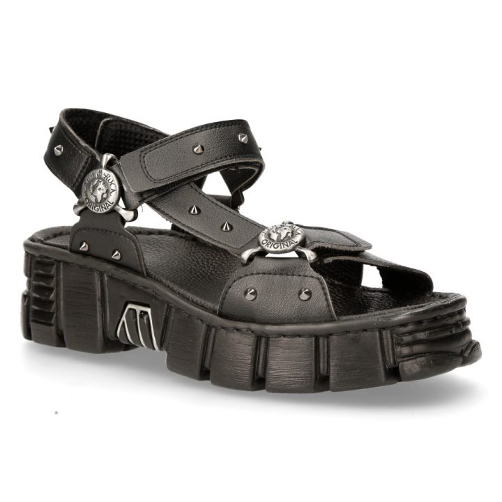 Sandales Noir New Rock M-BIOS120-V1 – Image 3