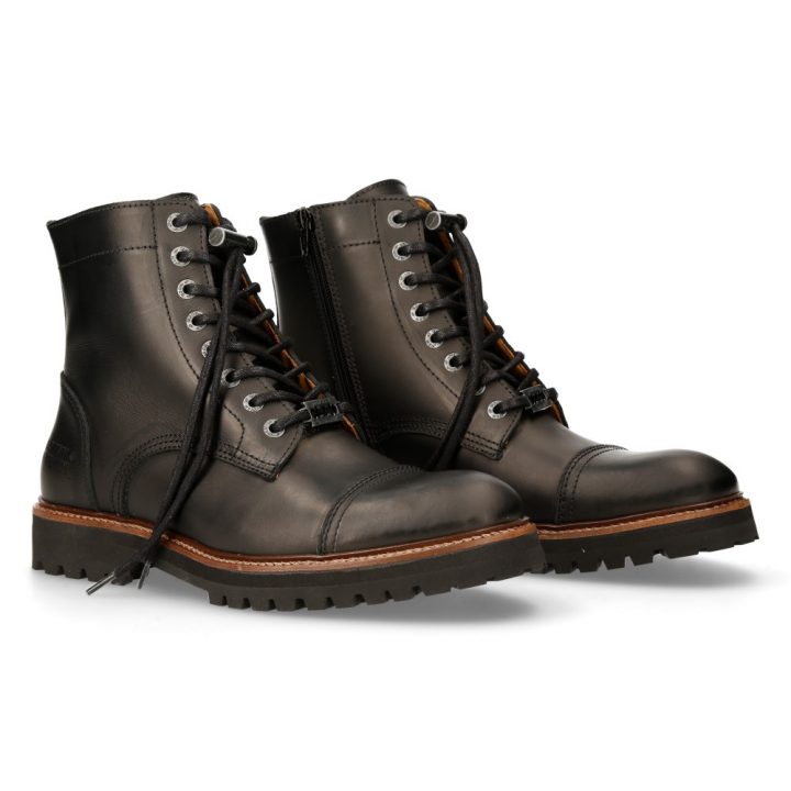 Bottines Noir New Rock M-MONTAGNA002-S1