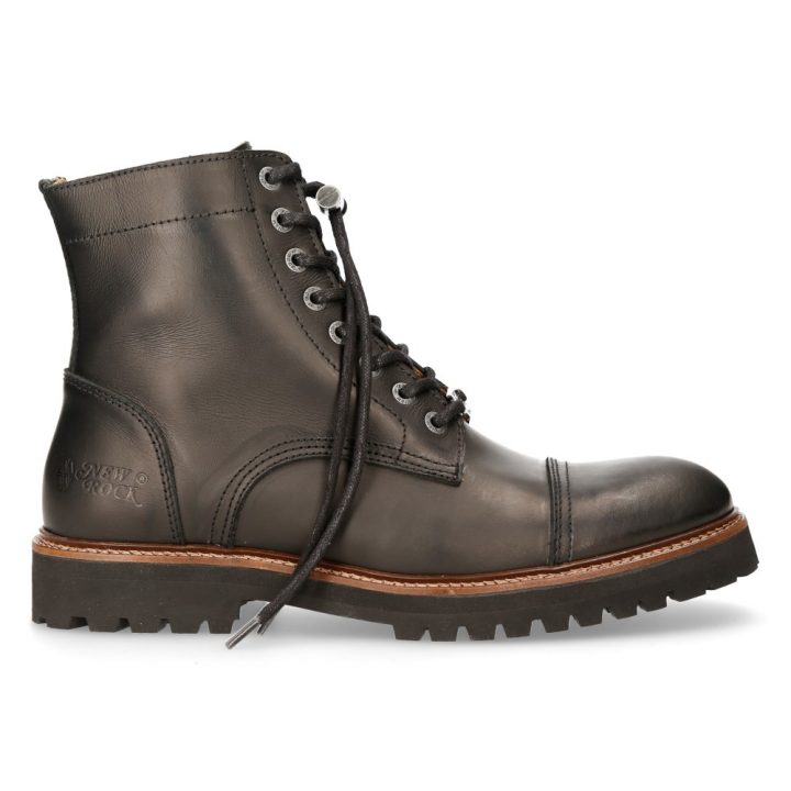 Bottines Noir New Rock M-MONTAGNA002-S1 – Image 2
