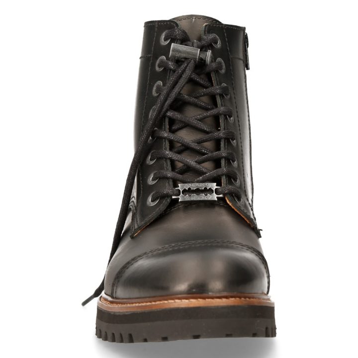 Bottines Noir New Rock M-MONTAGNA002-S1 – Image 4
