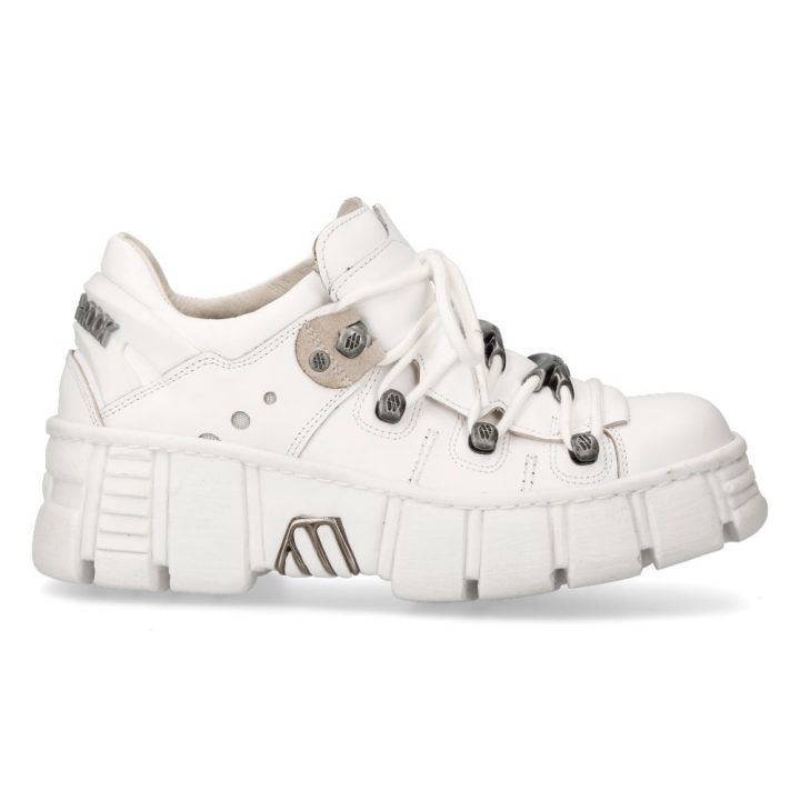 Chaussures Blanc New Rock M-WALL120N-S1-2
