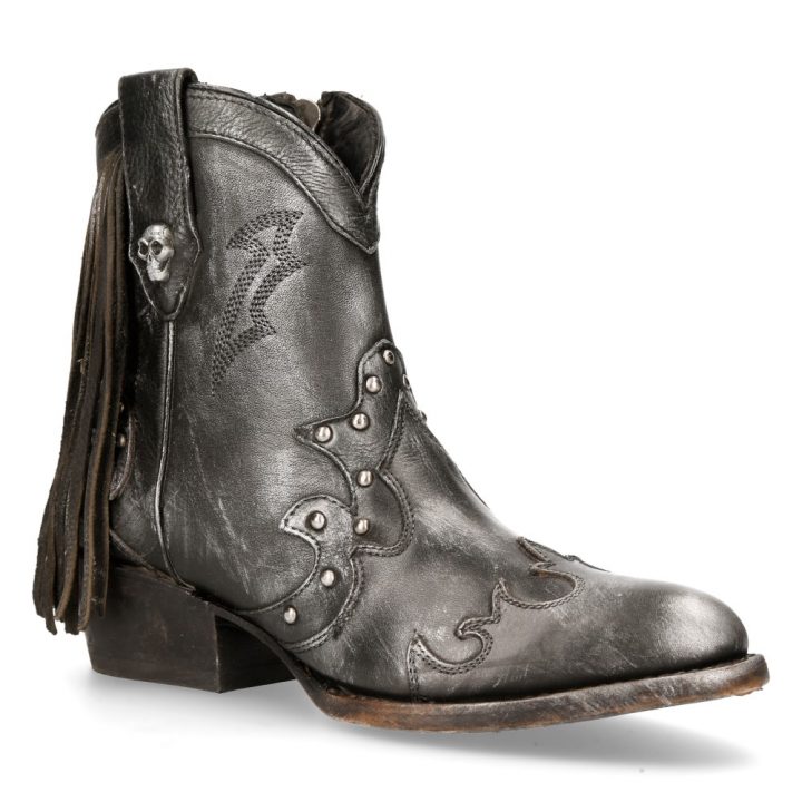 Bottines Noir New Rock M-WSTM003-S1 – Image 3