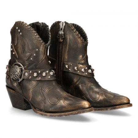 Bottines Cuivre New Rock M-WSTM004-S1