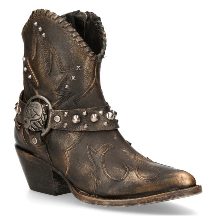 Bottines Cuivre New Rock M-WSTM004-S1 – Image 3