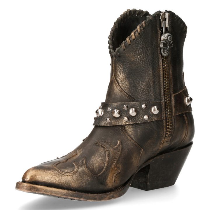 Bottines Cuivre New Rock M-WSTM004-S1 – Image 5