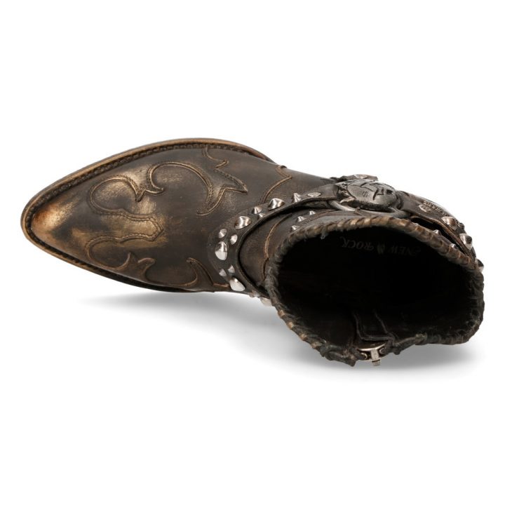Bottines Cuivre New Rock M-WSTM004-S1 – Image 8