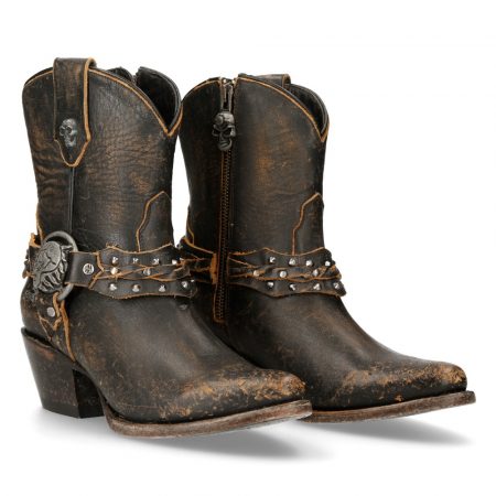 Bottines Marron New Rock M-WSTM005-S2