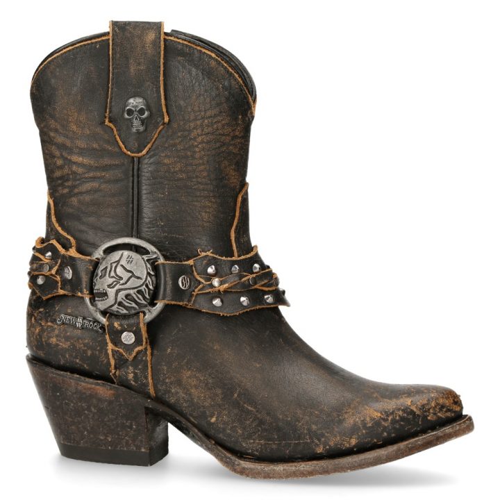 Bottines Marron New Rock M-WSTM005-S2 – Image 2
