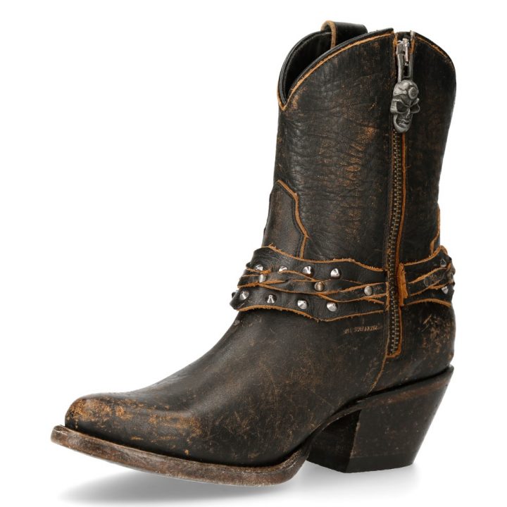 Bottines Marron New Rock M-WSTM005-S2 – Image 5