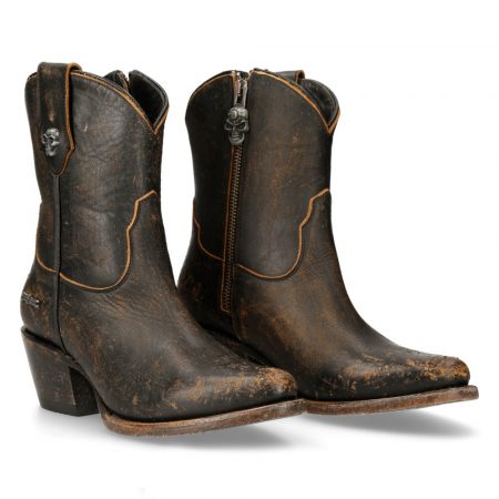Bottines Marron New Rock M-WSTM006-S2