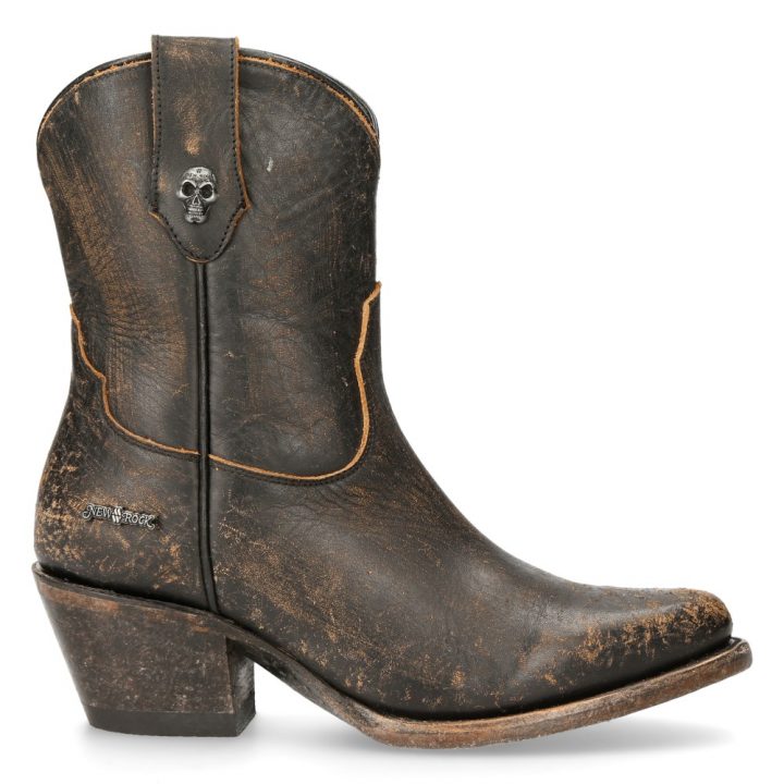 Bottines Marron New Rock M-WSTM006-S2 – Image 2