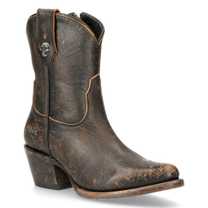 Bottines Marron New Rock M-WSTM006-S2 – Image 3
