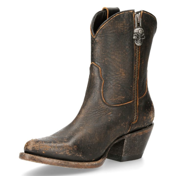 Bottines Marron New Rock M-WSTM006-S2 – Image 5