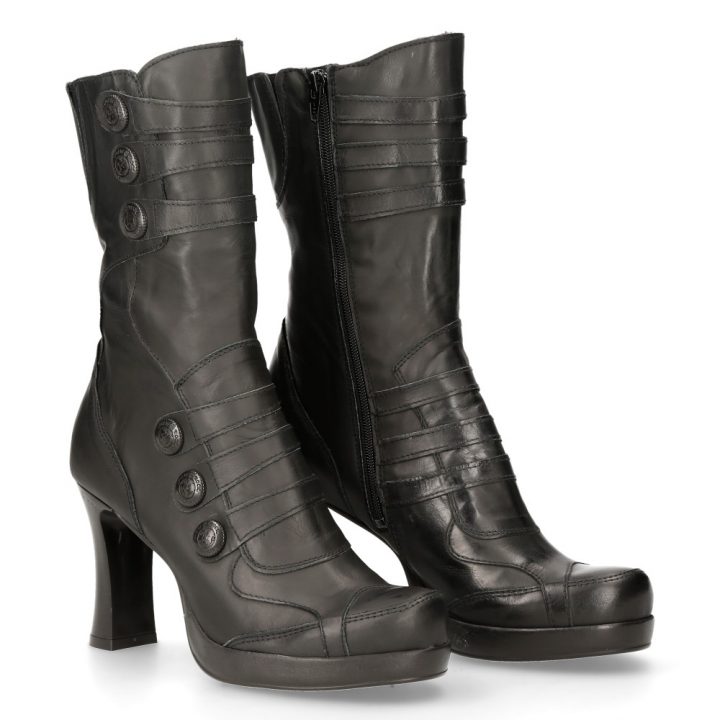 Bottes Noir New Rock M-5813-S12