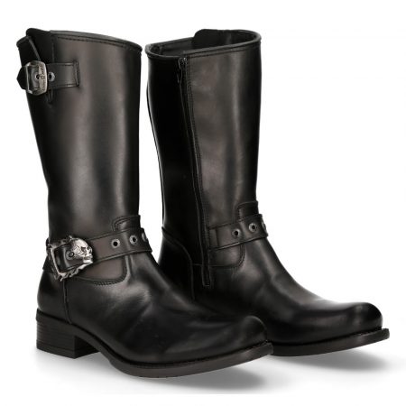 Bottes Noir New Rock M-GY41-C5