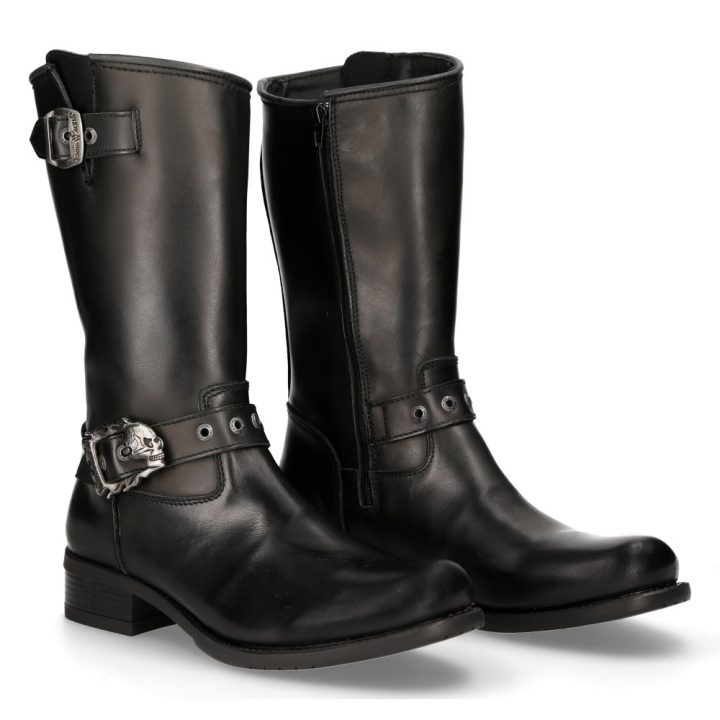 Bottes Noir New Rock M-GY41-C5