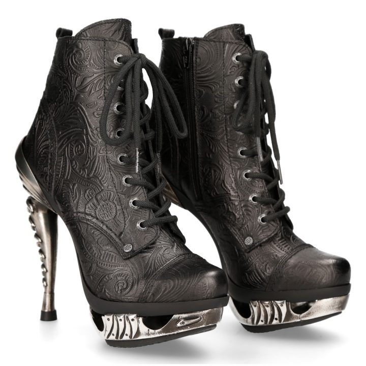Bottines Noir New Rock M-MAG016-S10
