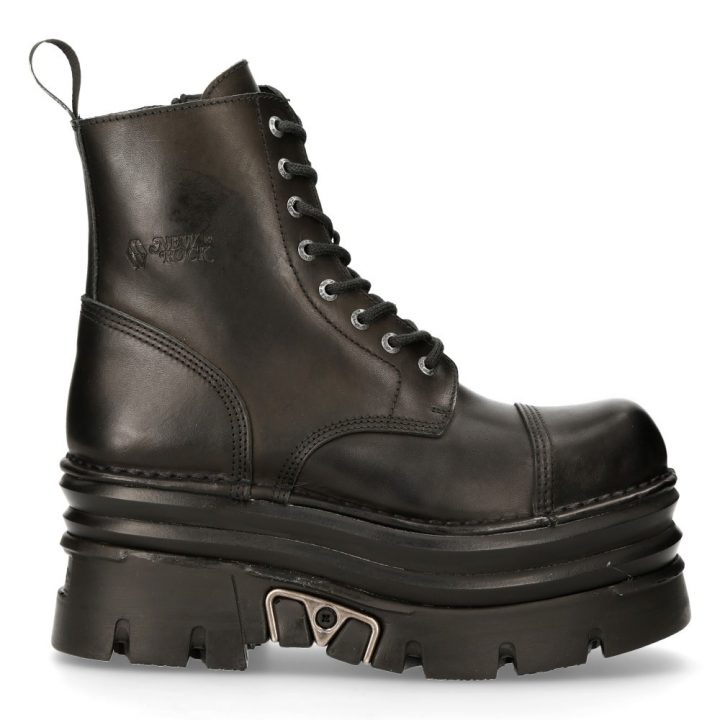 Bottines Noir New Rock M-MILI083C-S59 – Image 2