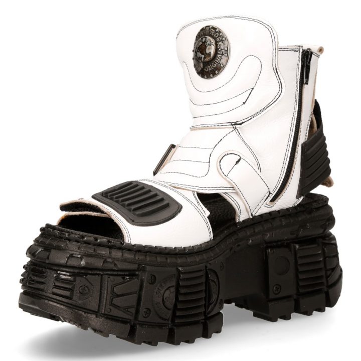 Bottines Blanc New Rock M-BIOS106-S10 – Image 5