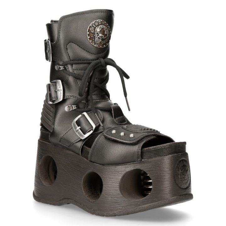 'Bottes Noir New Rock M-BIOS107-V2-1 – Image 3
