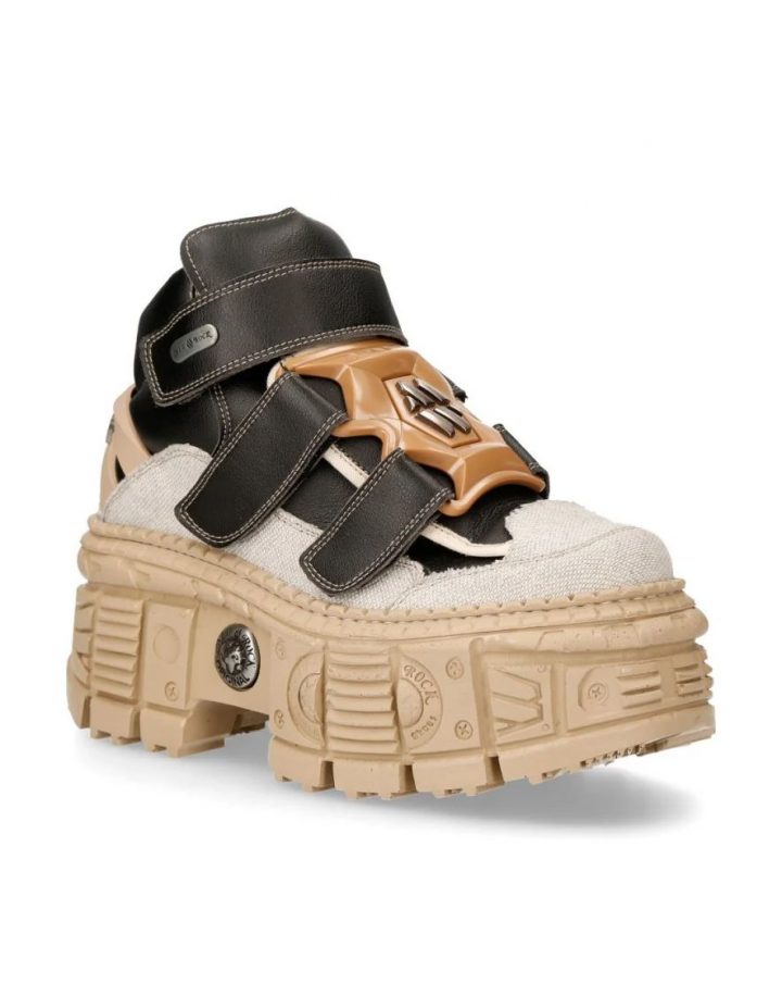 Chaussures vegan Noir New Rock M-WALL009-V2-1 – Image 8
