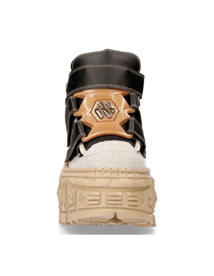 Chaussures vegan Noir New Rock M-WALL009-V2-1 – Image 7