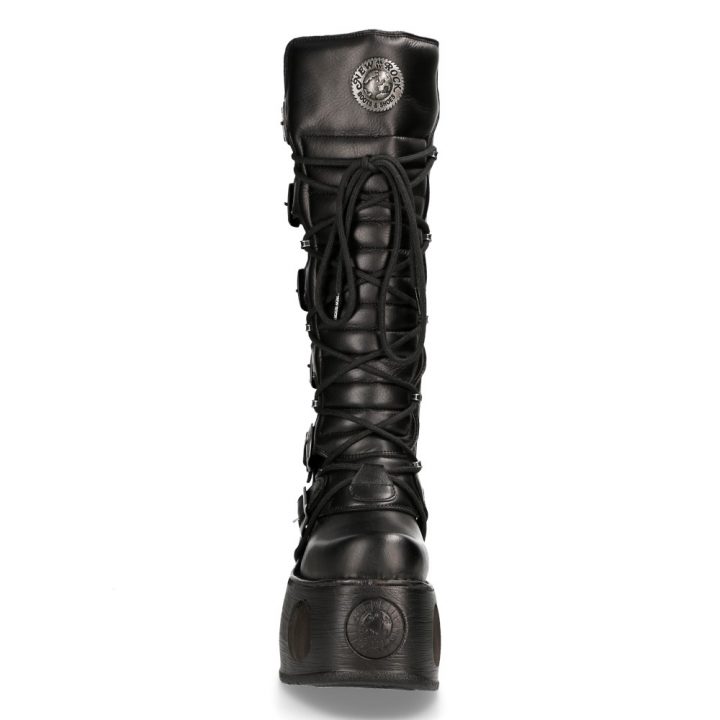 'Bottes hautes' Noir New Rock M-272-S2-1 – Image 4