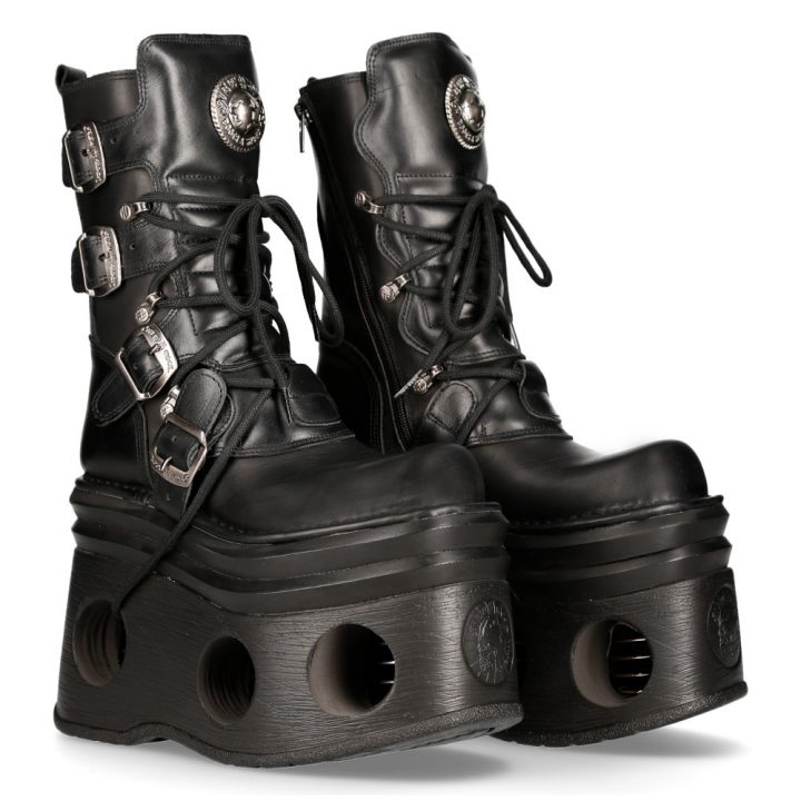 Bottes Noir New Rock M-373-S94