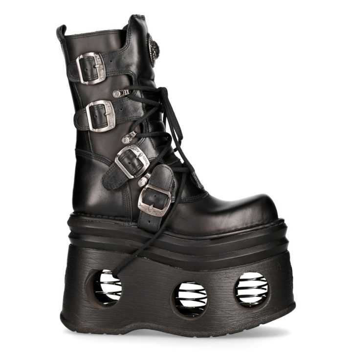 Bottes Noir New Rock M-373-S94 – Image 2