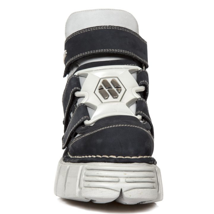 Bottines Gris, Noir New Rock 285-S23 – Image 3