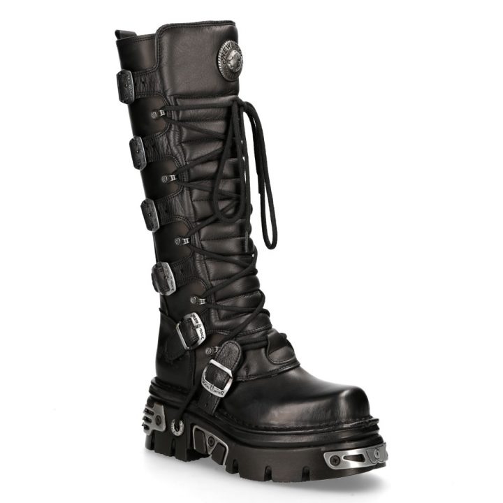 'Bottes hautes' Noir New Rock M-272-S1 – Image 3