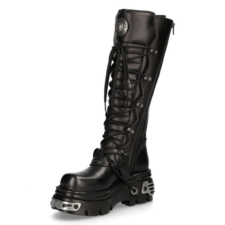 'Bottes hautes' Noir New Rock M-272-S1 – Image 5