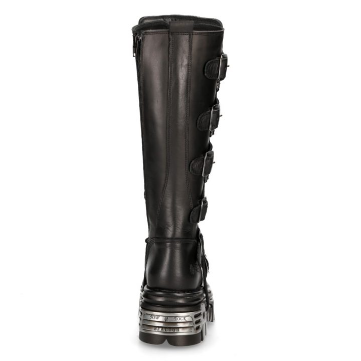 'Bottes hautes' Noir New Rock M-272-S1 – Image 6