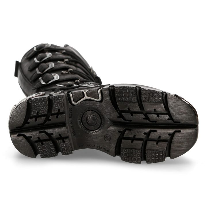 'Bottes hautes' Noir New Rock M-272-S1 – Image 7