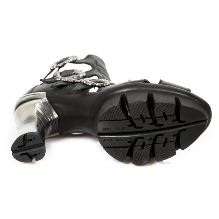 Bottines Noir New Rock M-NEOPUNKS102-S1 – Image 7