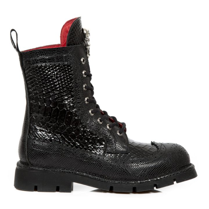 Bottines Noir New Rock M-NEWMILI110-C9