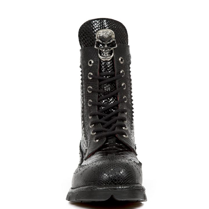 Bottines Noir New Rock M-NEWMILI110-C9 – Image 3