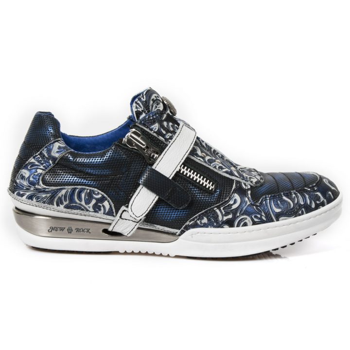 Chaussures Bleu New Rock M-HY031-C1 – Image 2
