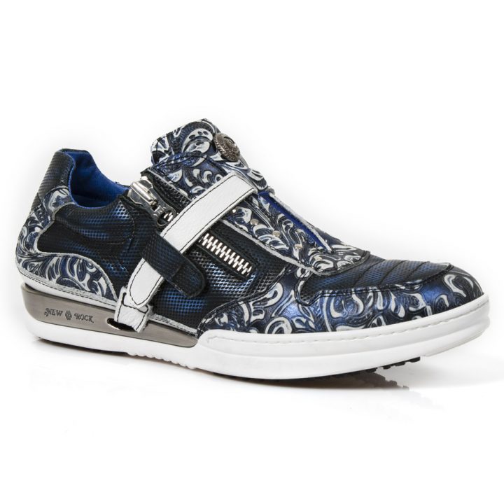 Chaussures Bleu New Rock M-HY031-C1 – Image 3