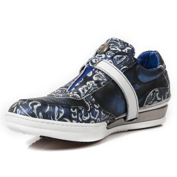 Chaussures Bleu New Rock M-HY031-C1 – Image 5