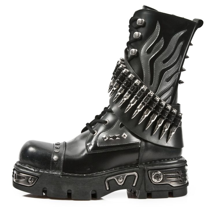 Bottes Noir New Rock M-297-S1