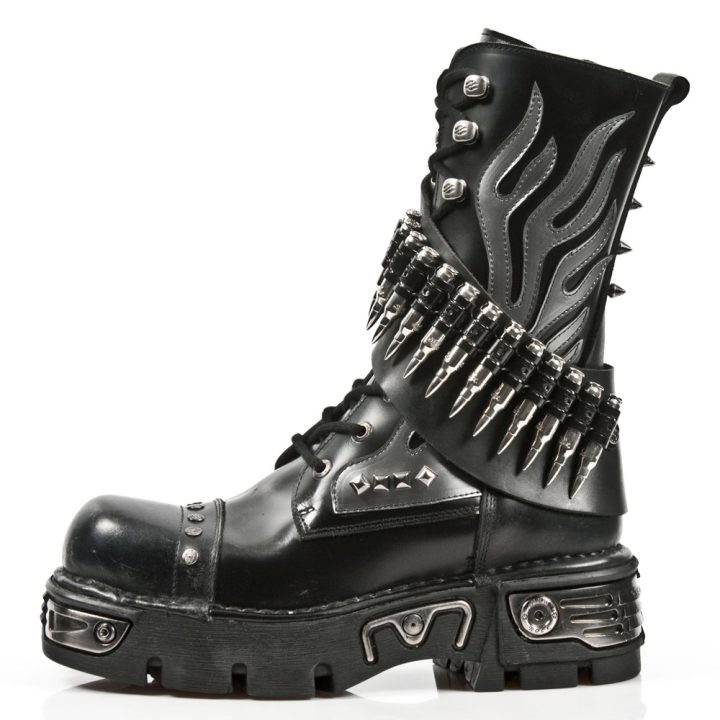 Bottes Noir New Rock M-297-S1 – Image 2