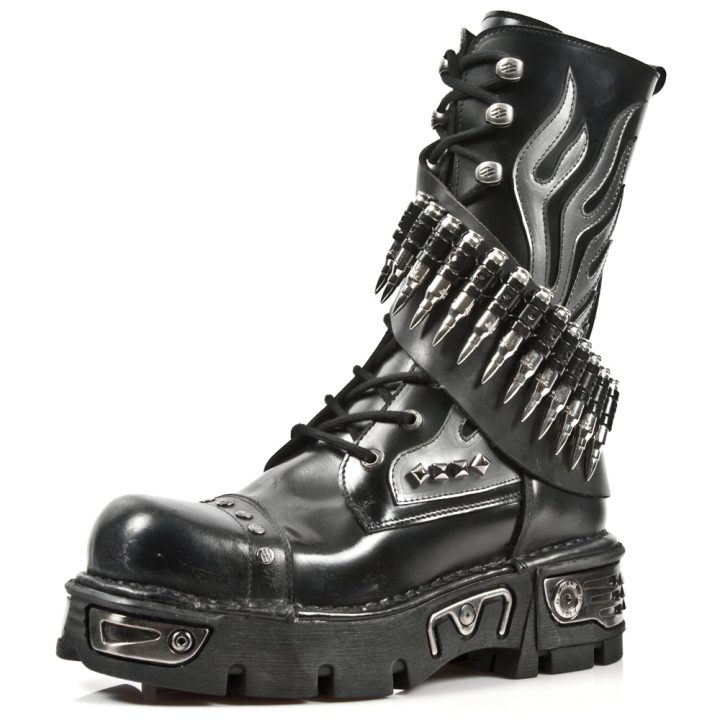 Bottes Noir New Rock M-297-S1 – Image 4