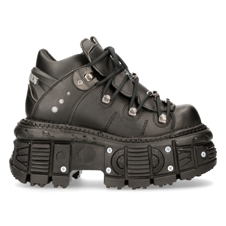 Chaussures vegan Noir New Rock M-TANK106N-V2 – Image 2