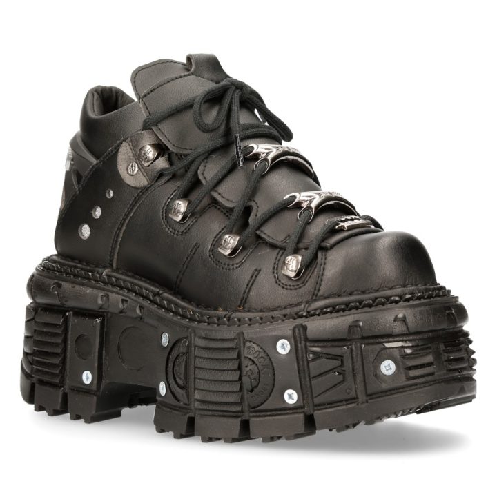 Chaussures vegan Noir New Rock M-TANK106N-V2 – Image 3