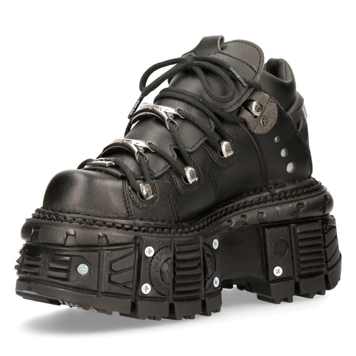 Chaussures vegan Noir New Rock M-TANK106N-V2 – Image 6
