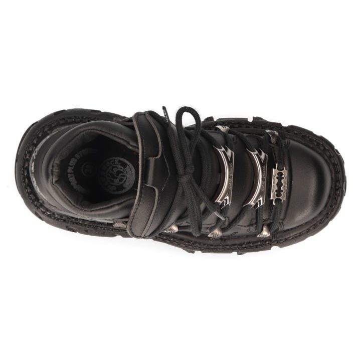 Chaussures vegan Noir New Rock M-TANK106N-V2 – Image 9