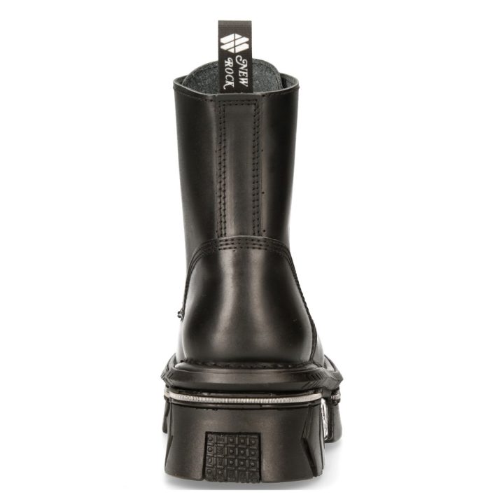 Bottines Noir New Rock M.MILI084N-S6 – Image 6