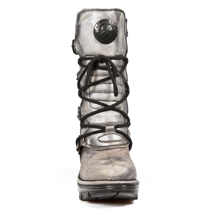 Bottines Argent New Rock M-NEOTR005-C23 – Image 4